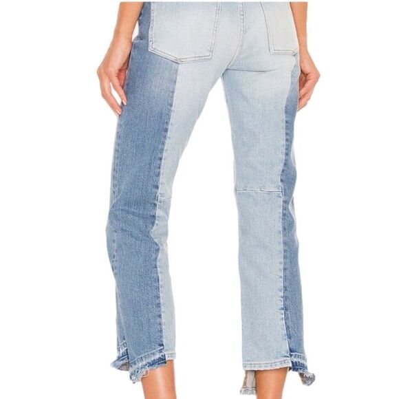 ALLSAINTS Kim Two Tone Jeans - Picture 2 of 7